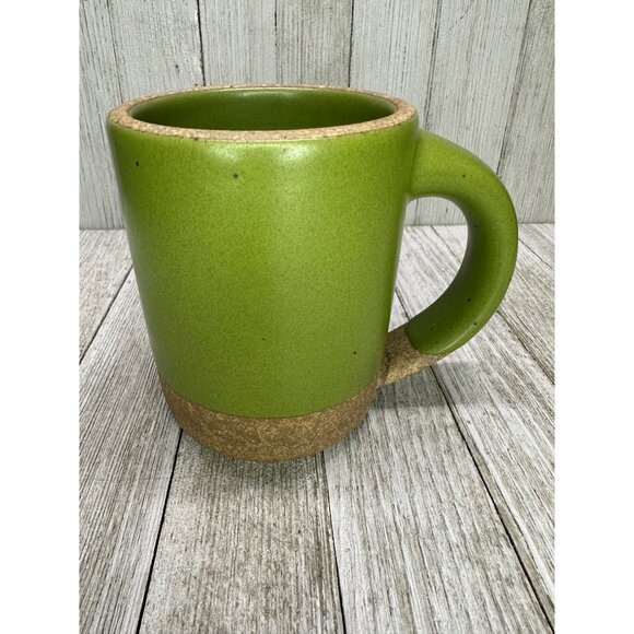 Vtg Style East Fork Pottery Mug Fiddlehead Green Retired Color 4.25" Tall Set 2 - Picture 4 of 10